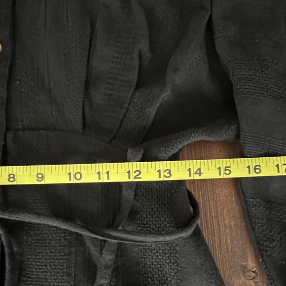 Free People Button Down Puff Sleeve Mini. Size XS - Picture 10 of 15